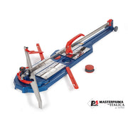 Montolit Masterpiuma Italica 161P5IT 63.5-inch manual tile cutter with integrated laser and ATLAS supports