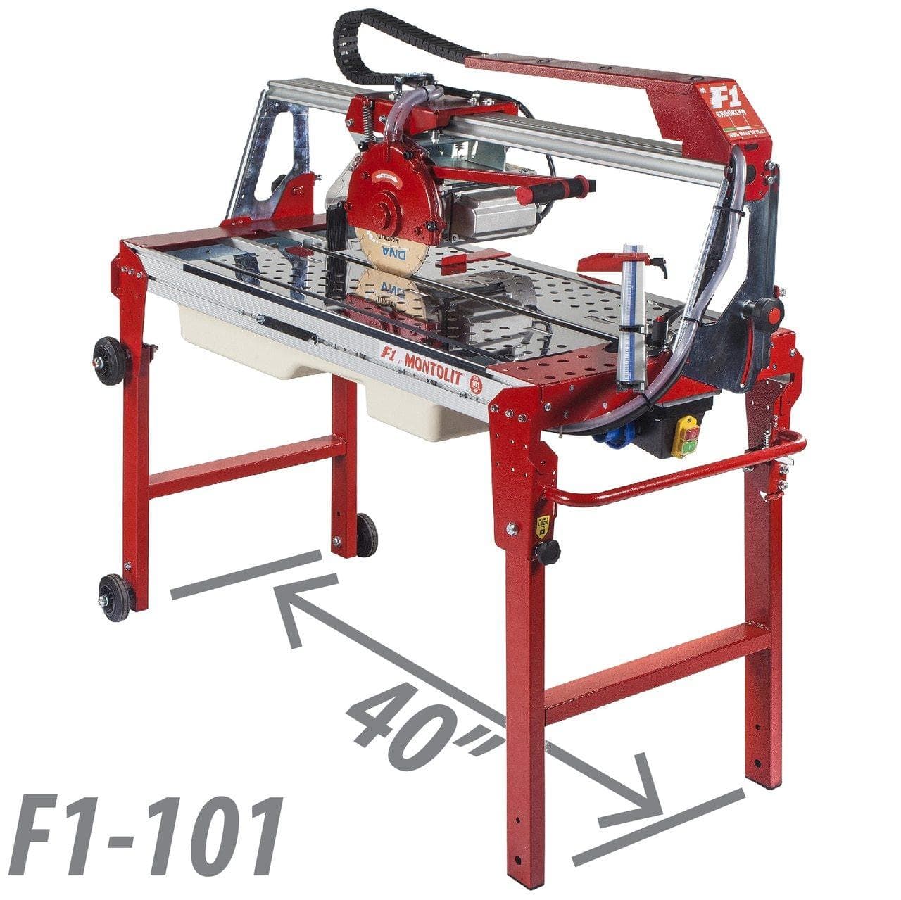 Montolit F1 Brooklyn Wet Tile Saw: Precision & Durability in One