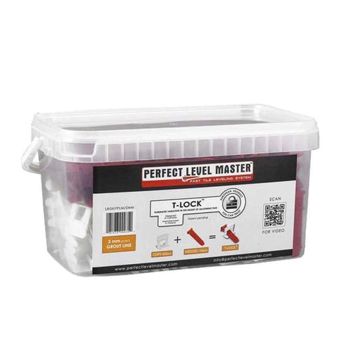 Designed to bring you the perfect installation every time with the Perfect Level Master clips. This clip ensures your tile installation to be quick and seamless keeping your tile leveled. This leveling system prevents tiles from warping after installation from unevenly cured thin-set