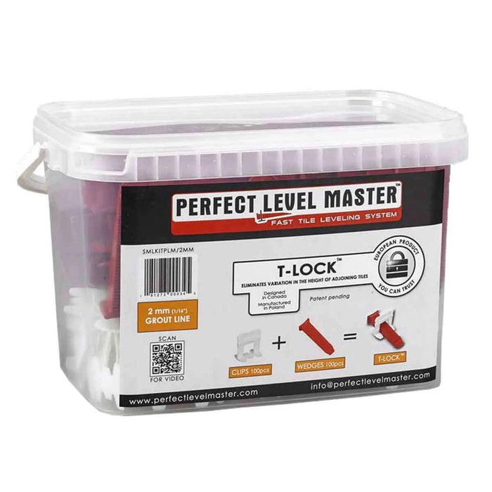 Perfect Level Master 1/16" Small & Large Kits - TileTools
