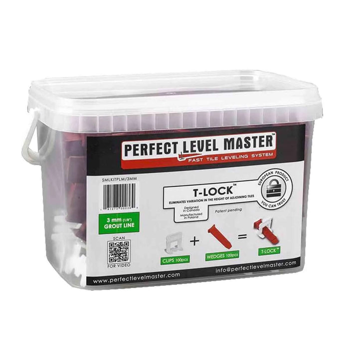 Perfect Level Master 1/8" Small & Large Kits - TileTools