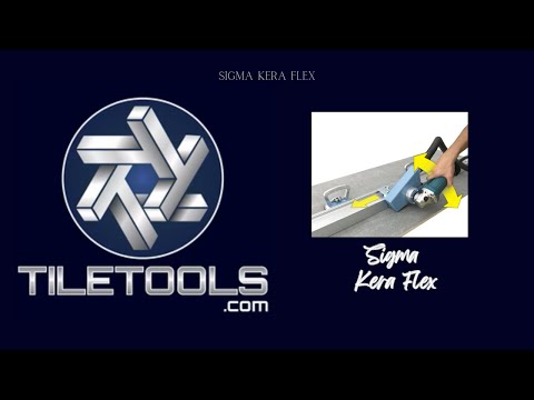 video of Sigma Electric Saw Conversion of KERA-FLEX EXT for Tile Cutting