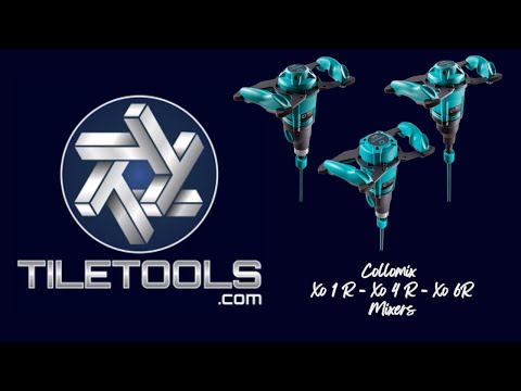 Video overview of the Collomix XO1-R, XO4-R, and the XO6-R