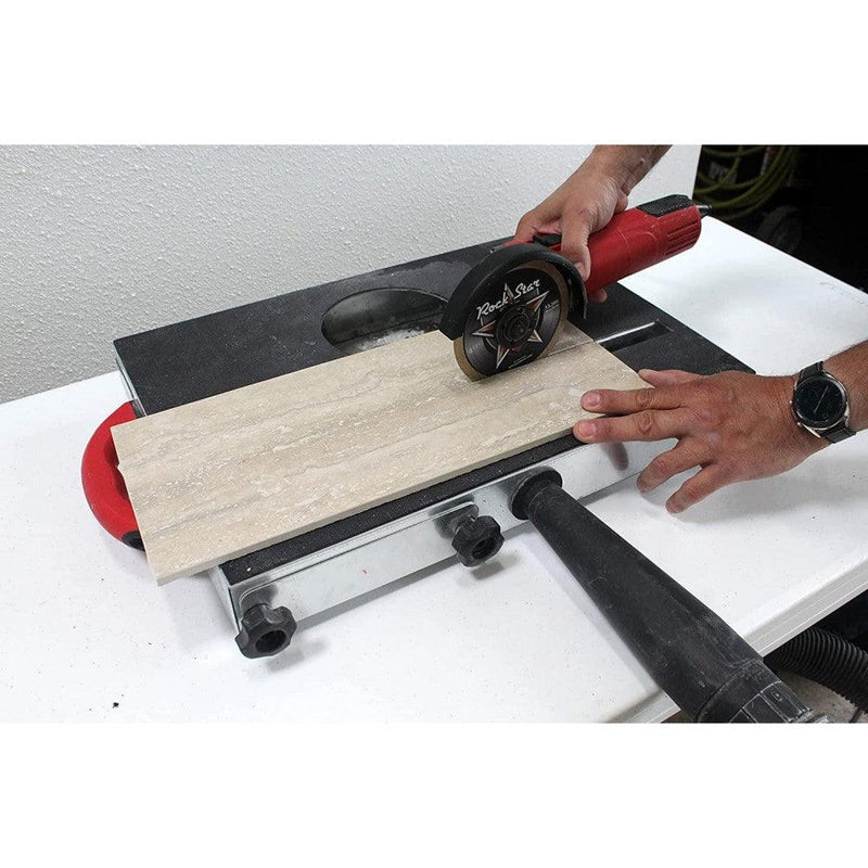 The Backdraft Dust Reduction System Improves Safety in Indoor Cutting Environments