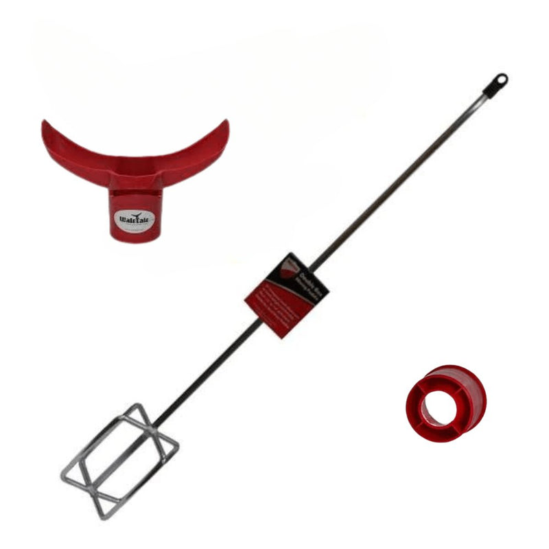 Waletale Dust Containment Unit, Reducer, & 30" Double Box Mixing Paddle Kit