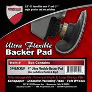 Russo Trading Company 4" Hook & Loop Backer Pad - TileTools