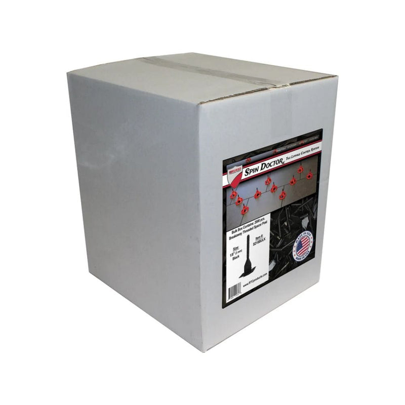 Spin Doctor Leveling System 1/8 inch black post 2000 piece box