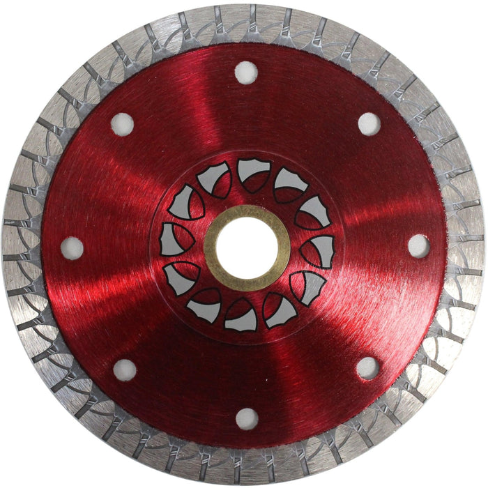 RTC The Shield Thin Rimmed Turbo Blade Aggressive yet Smooth Cutting Diamond Segment