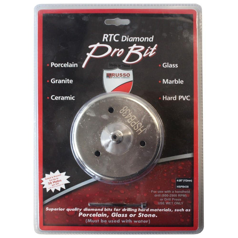 RTC Pro Bit Porcelain Diamond Hole Saws - TileTools