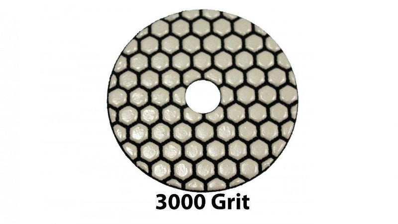 Russo Trading Company Killer Bee 4-inch Wet/Dry Diamond Polishing Pads - TileTools