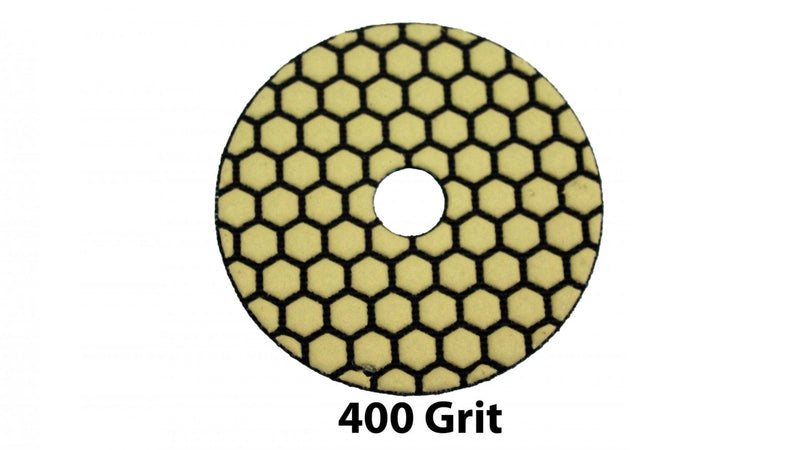 Russo Trading Company Killer Bee 4-inch Wet/Dry Diamond Polishing Pads - TileTools