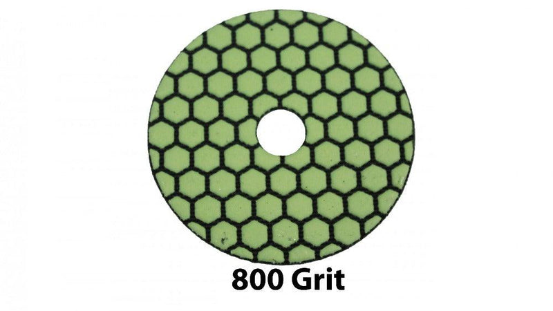 Russo Trading Company Killer Bee 4-inch Wet/Dry Diamond Polishing Pads - TileTools