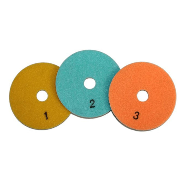 Russo Trading Company Products Hat Trick Hybrid 3 Step Polishing Pads - TileTools