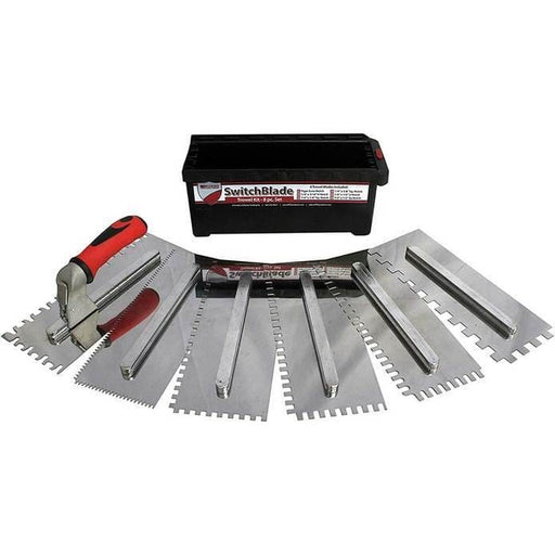 Russo Trading Company SwitchBlade Trowel Set And Replacements - TileTools