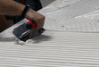 Tile contractor using RTC Euro Notch Trowel