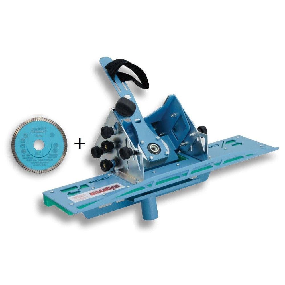 Sigma 37A3PD Jolly Edge Grinder – 35-55° Adjustable Tile Bevel