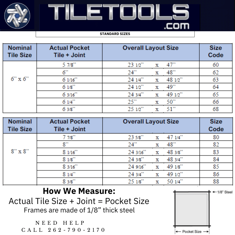 Commercial Tile Setting Racks - Custom & Efficient | Free Shipping ...