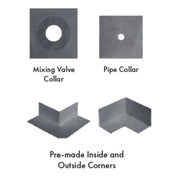 Watertight Shower Pans Watertight Waterproofing Accessories